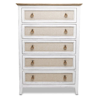 Sea WindsSea Winds Captiva Island 5 Drawer Chest Beach Sand/White Wash Finish B86335 Bsand/WwB86335-BSAND/WWAloha Habitat