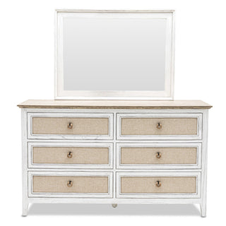 Sea WindsSea Winds Captiva Island 6 Drawer Dresser B86336 Bsand/WwB86336-BSAND/WWAloha Habitat