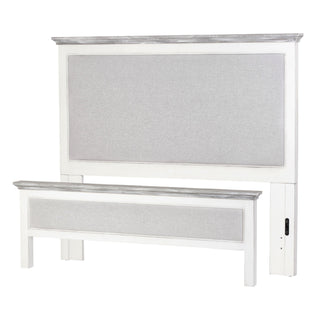 Sea WindsSea Winds Captiva Island Queen Headboard Grey Wash/Blanc Finish B86340 Grw/BlancB86340-GRW/BLANCAloha Habitat