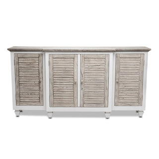 Sea WindsSea Winds Islamorada 4 Door Credenza B23315 DapgreyB23315-DAPGREYAloha Habitat