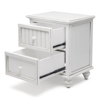 Sea WindsSea Winds Monaco 2 Drawer Nightstand Blanc B81832 BlancB81832-BLANCAloha Habitat