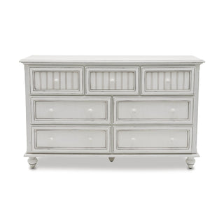 Sea WindsSea Winds Monaco 7 Drawer Dresser Blanc B81837 BlancB81837-BLANCAloha Habitat