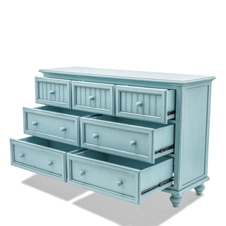 Sea WindsSea Winds Monaco 7 Drawer Dresser Bleu B81837 BleuB81837-BLEUAloha Habitat