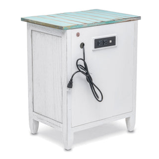 Sea WindsSea Winds Picket Fence 1 Drawer Nightstand Bleu/White B78232 Dbleu/WhB78232-DBLEU/WHAloha Habitat