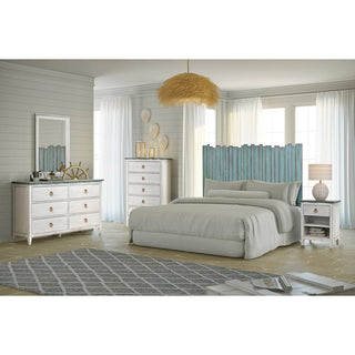 Sea WindsSea Winds Picket Fence 6 Drawer Dresser Bleu/White B78236 Dbleu/WhB78236-DBLEU/WHAloha Habitat