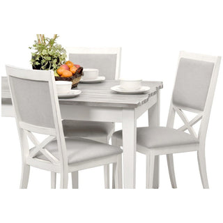 Sea WindsSea Winds Picket Fence Dining Table D78285 Grey/BlancD78285-GREY/BLANCAloha Habitat