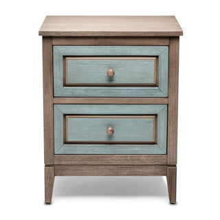 Sea WindsSea Winds Sanibel 2 Drawer Nightstand Green/Grey B29932 Grn/GreyB29932-GRN/GREYAloha Habitat