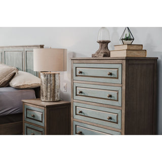 Sea WindsSea Winds Sanibel 5 Drawer Chest Green/Grey B29935 Grn/GreyB29935-GRN/GREYAloha Habitat