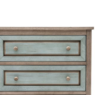 Sea WindsSea Winds Sanibel 6 Drawer Green/Grey B29936 Grn/GreyB29936-GRN/GREYAloha Habitat