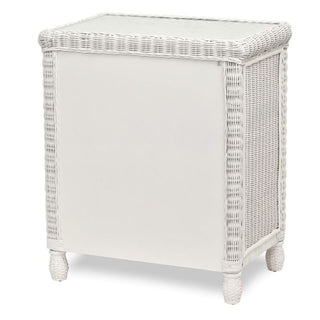 Sea WindsSea Winds Santa Cruz 3 Drawer Chest W/ Glass Top B57933 WhiteB57933-WHITEAloha Habitat