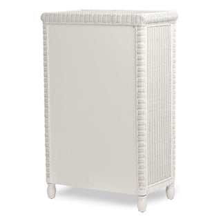 Sea WindsSea Winds Santa Cruz 5 Drawer Chest W/ Glass Top B57935 WhiteB57935-WHITEAloha Habitat